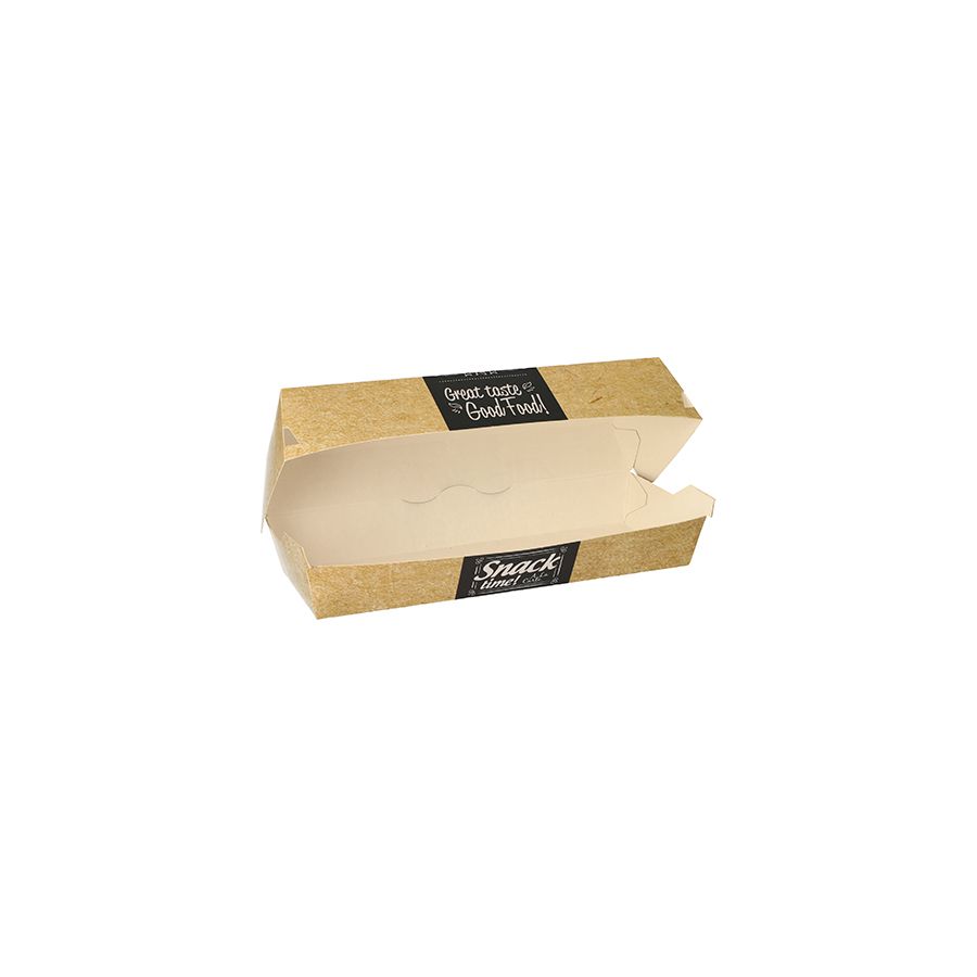 Baguetteboxen, Pappe "pure" 22 x 8,5 cm "Good Food" - Bild 1