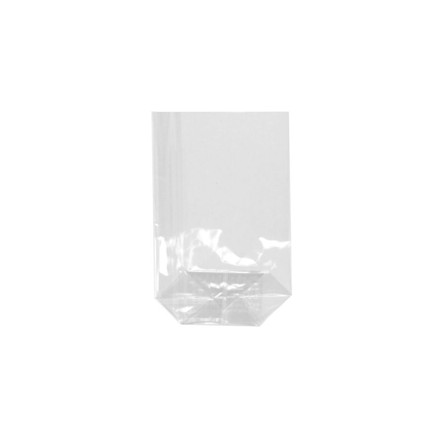 Bodenbeutel, PP 15 x 10 x 3,5 cm transparent - Bild 1