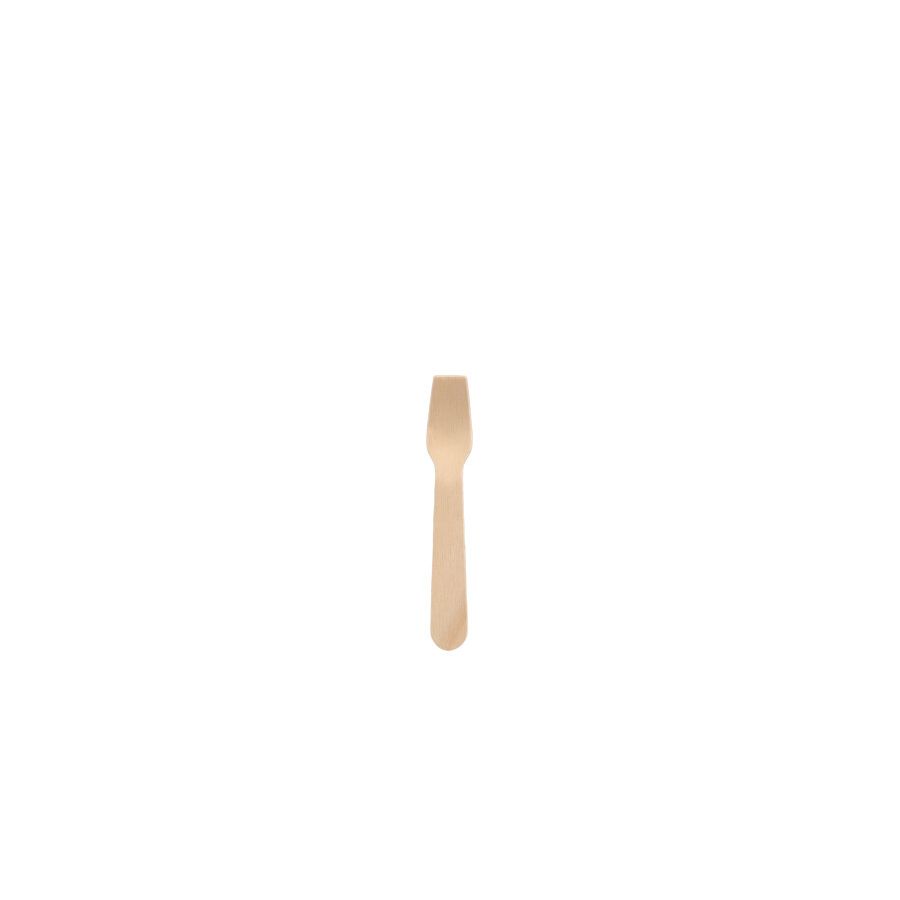 Eis Holzlöffel "pure" 9,4 cm - Bild 1