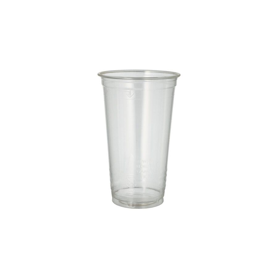 Trinkbecher PLA 0,5 l Ø 9,5 cm · 15,1 cm glasklar - Bild 1