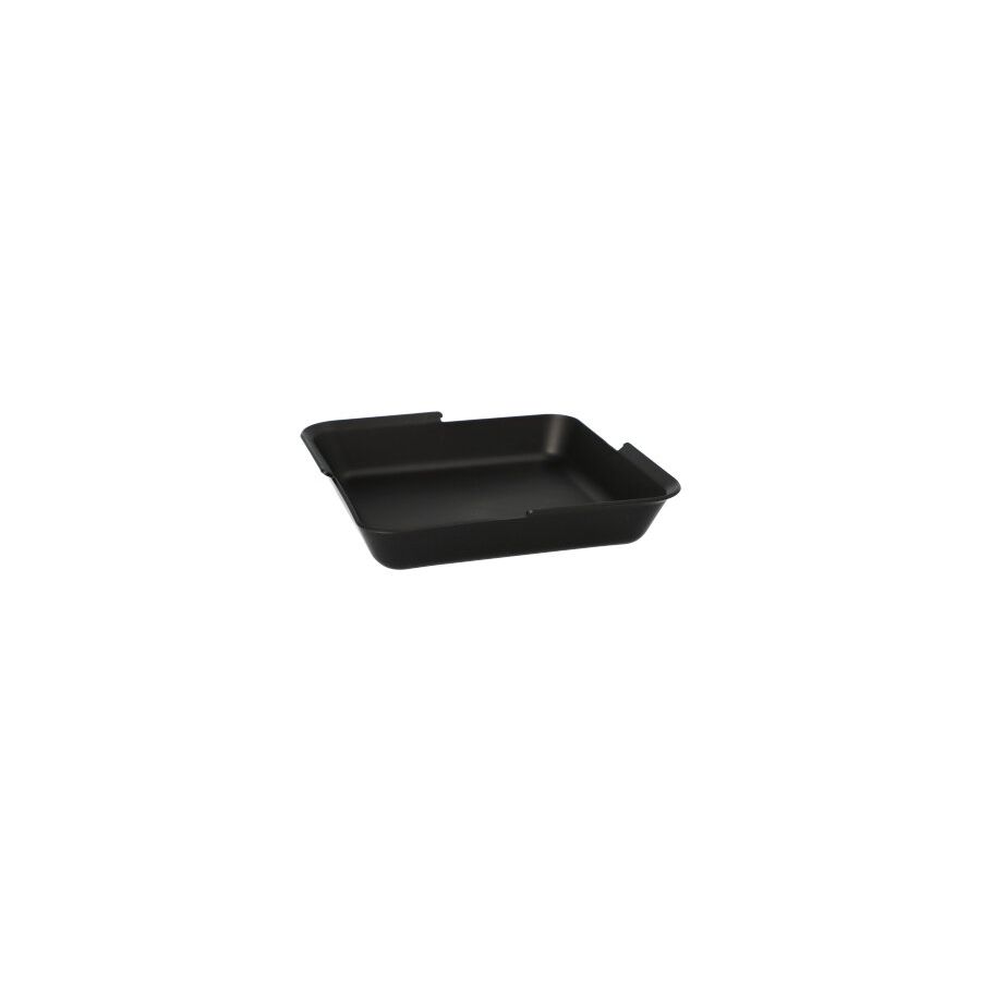 Mehrweg-Foodboxen eckig, 15,6 x 15,6 x 3 cm schwarz  - Bild 1