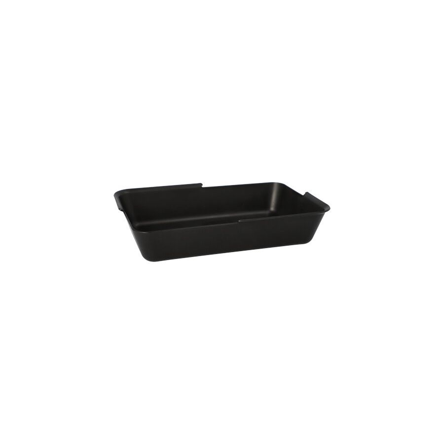 Mehrweg-Foodboxen eckig, 15,6 x 23,4 x 4,7 cm schwarz - Bild 1