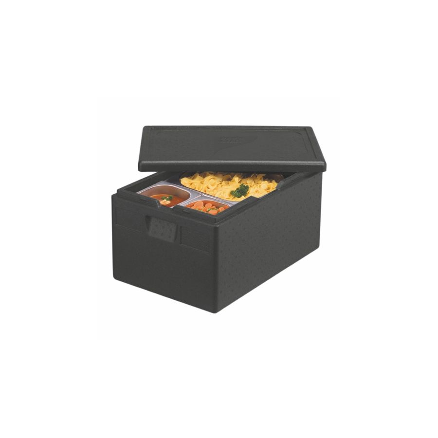 Thermobox, EPP 60 cm x 40 x 32 cm schwarz "Gastro-Norm 1/1" - Bild 1