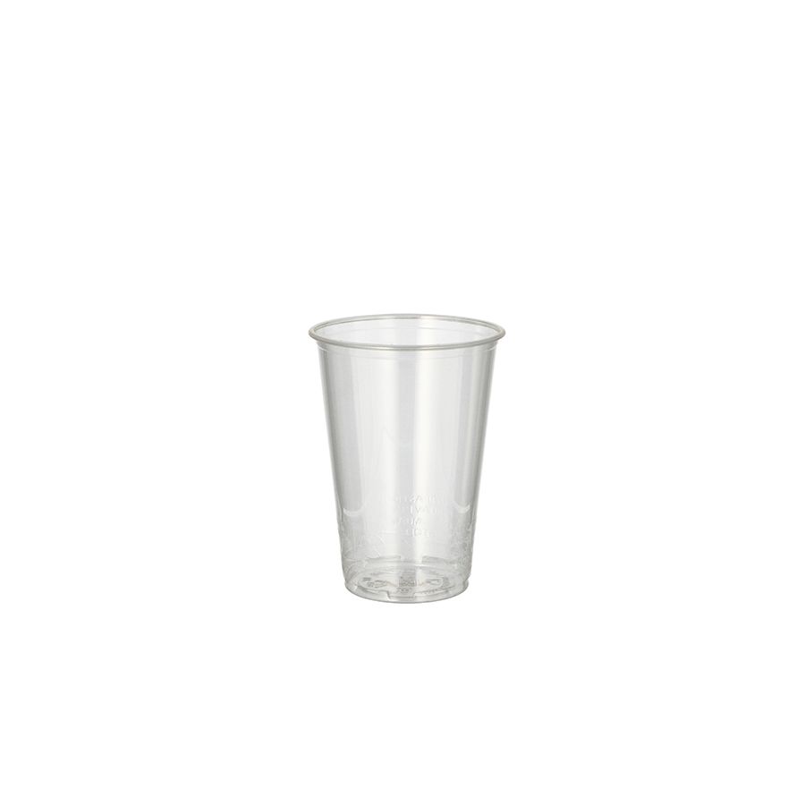 Trinkbecher PLA 0,2 l Ø 9,5 cm · 9,6 cm glasklar - Bild 1