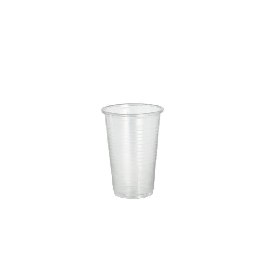 Trinkbecher, PP 0,2 l Ø 7,03 cm · 9,9 cm transparent - Bild 1