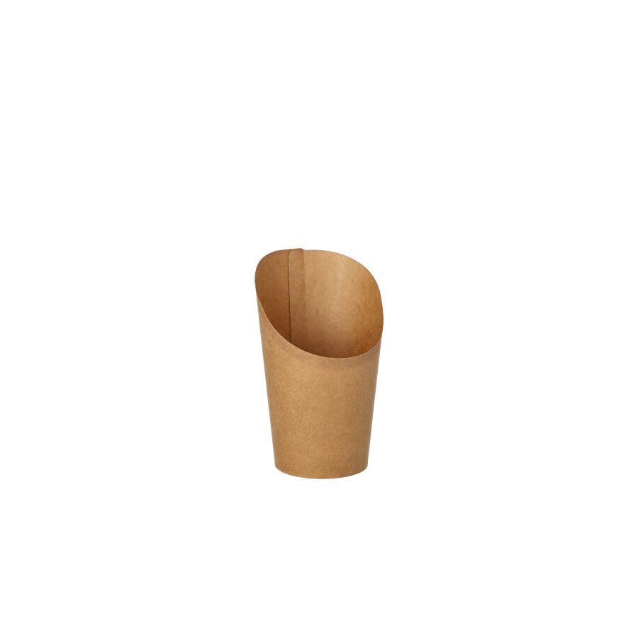 Wrap-cups, Pappe "pure", 230 ml 10 x 6 x 8 cm - Bild 1