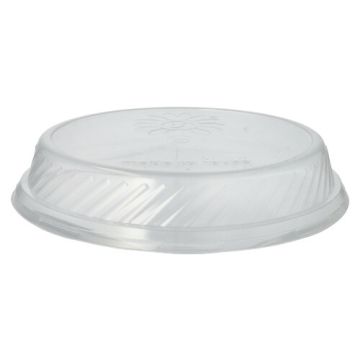 Mehrweg-Deckel für Menü-Teller PP Ø 22,7 cm · 4,1 cm transparent