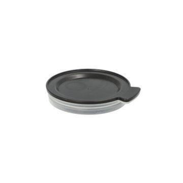 "Circulware by Haval" Mehrweg-Deckel für Trinkbecher PP rund Ø 8 cm · 1,5 cm schwarz