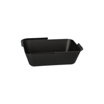 "Circulware by Haval" Mehrweg-Schalen Mix & Match eckig 4,7 cm x 15,6 cm x 11,7 cm schwarz