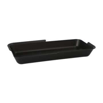 "Circulware by Haval" Mehrweg-Schalen Mix & Match eckig 3 cm x 11,7 cm x 23,4 cm schwarz