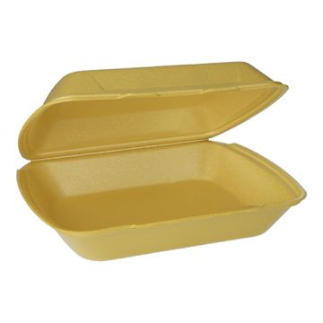 Menüboxen, XPS ungeteilt 7,5 cm x 24,3 cm x 20,8 cm gold