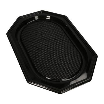 Servierplatten, PET 45 cm x 30 cm schwarz