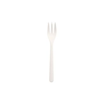 "Circulware by Haval" Mehrweg-Snackgabeln PP-MF 13 cm weiss extra stabil